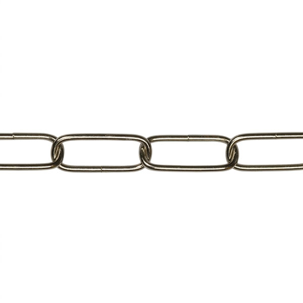 MINUTEX Catena Ovale Filo in Acciaio Nichelato MOD. 884 D.MM 1,3 - MINUTEX - Immagine 2
